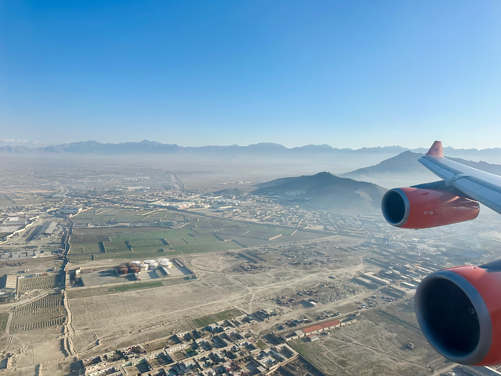 Kam Air A340-300 Landing Into Kabul