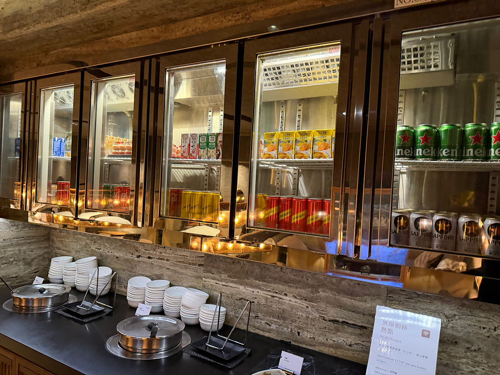 China Airlines Terminal 1 Drinks
