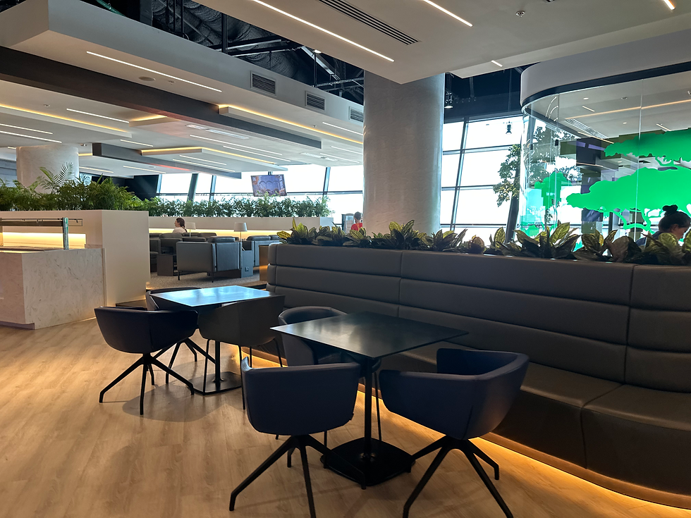 Malevich Lounge Moscow (SVO) Seating