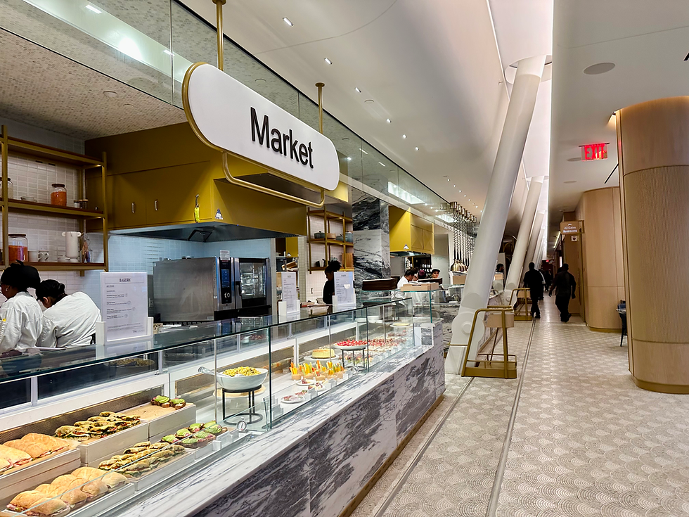 The Delta One Lounge has dropped off service-wise, I'll make a post about it shortly...