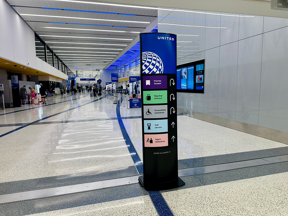 United Premier Access Check-In LAX