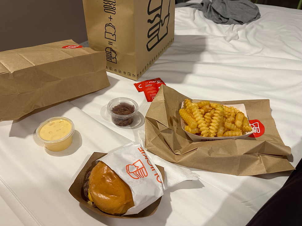 A lot of people ask why I do not eat local food, and fair enough. It has to do with severe PTSD which I'll touch on in a separate post.