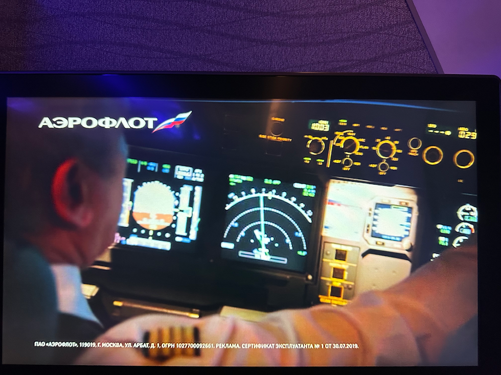 Aeroflot A350 Safety Video