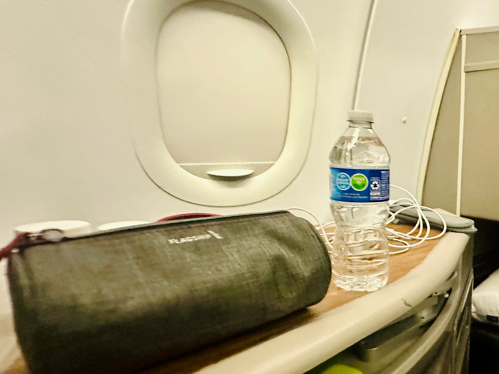 American Airlines Flagship First Class A321T Amenities