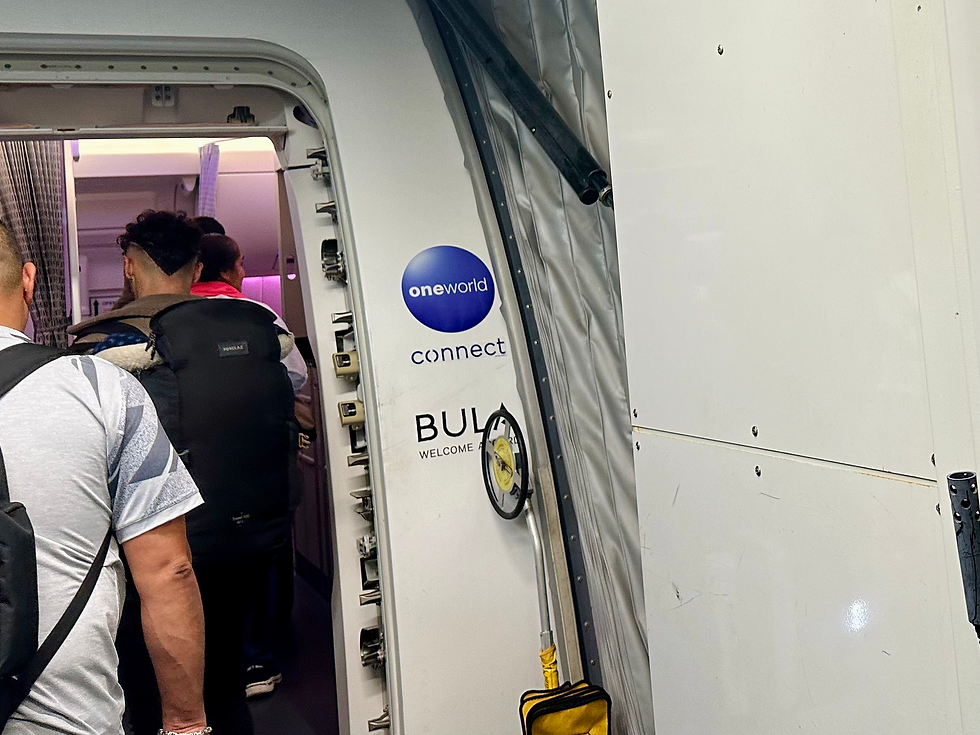 We'll talk more about this, but BULA is a huge term used by Fiji Airways, and kind of cute, honestly. A big fan!