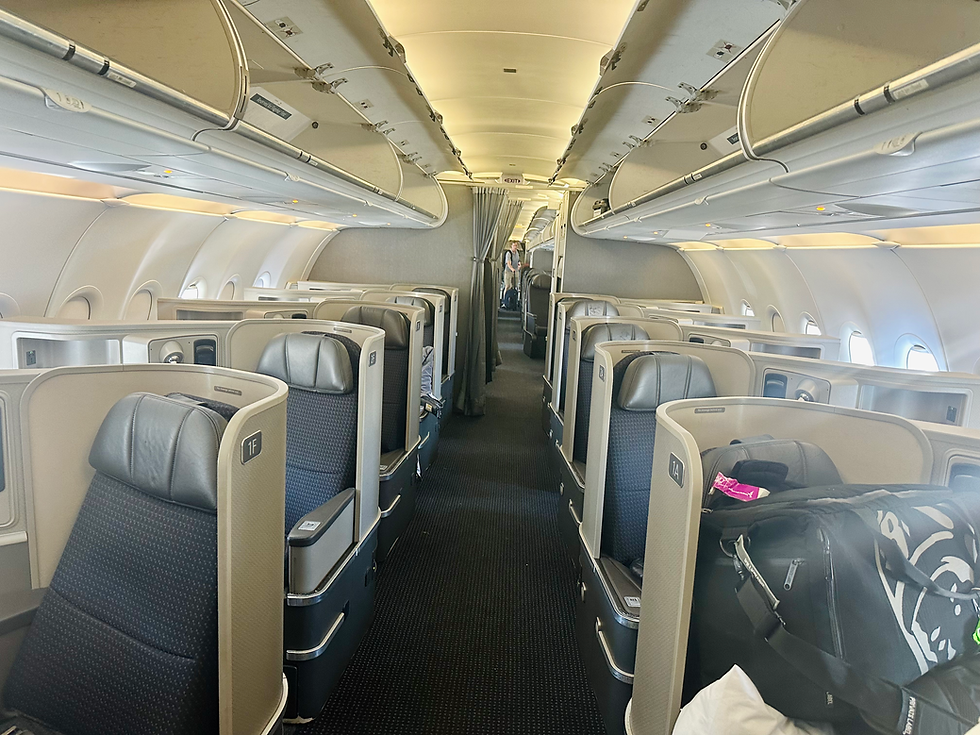 American Airlines Flagship First Class A321T Cabin