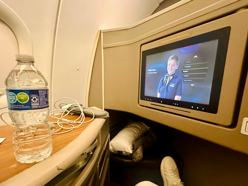 American Airlines Flagship First Class A321T Amenities