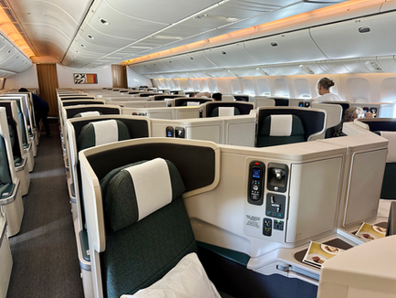 Review: Cathay Pacific 777 Business Class Hong Kong-New York