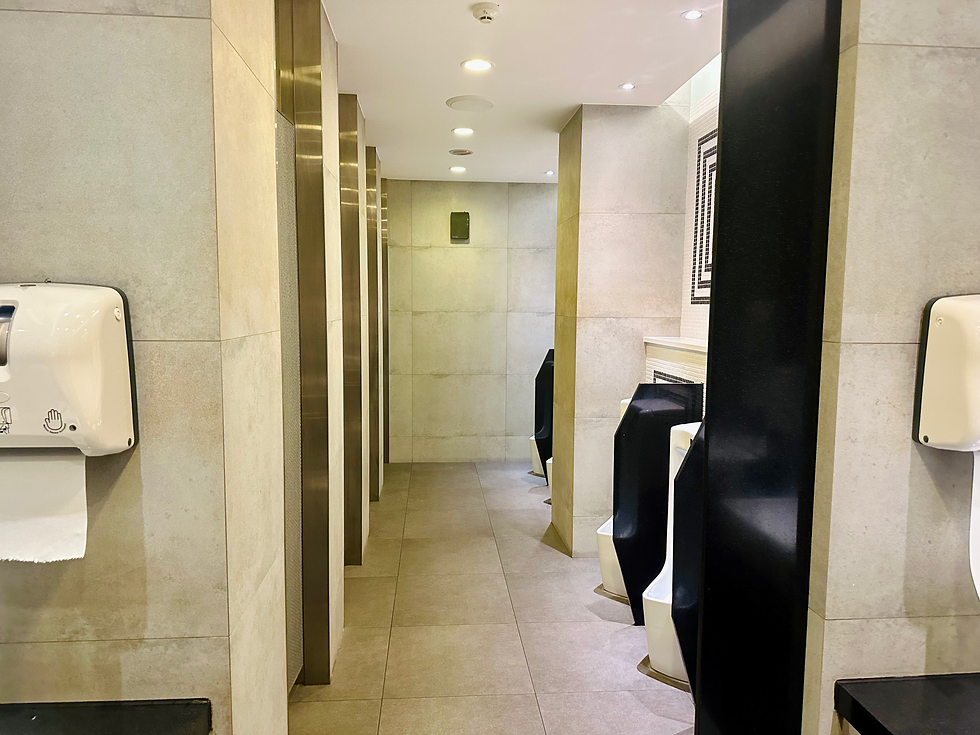 EVA Air Lounge Taipei Lavatories