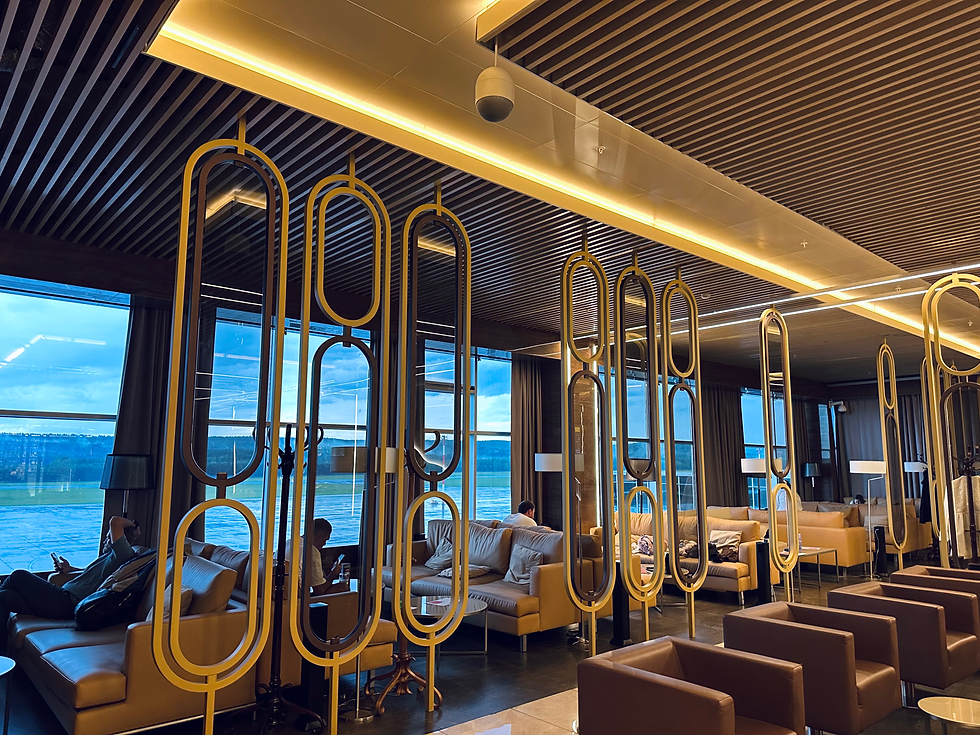 Krasnojarsk Business Class Lounge Seating
