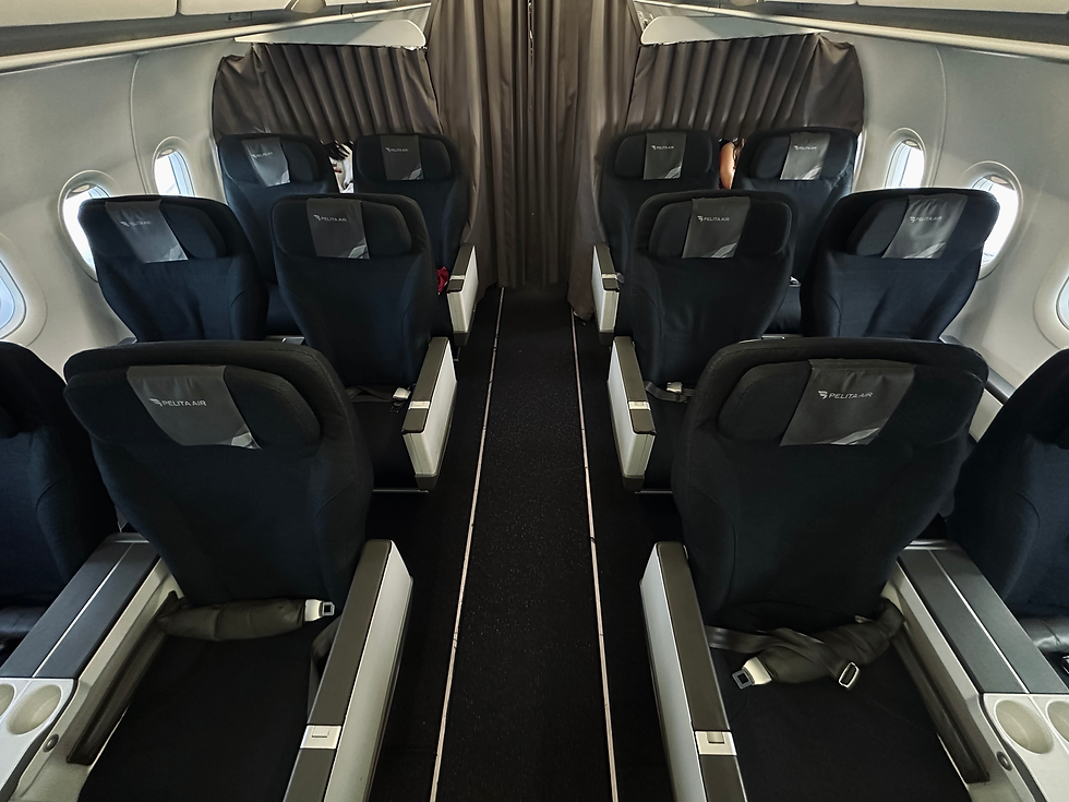 Pelita Air A320 Business Class