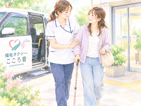 千葉市若葉区福祉タクシーこころ音（こころね）精神科受診サポート