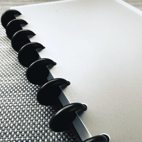 Thumbnail: A5 notebook - clear cover