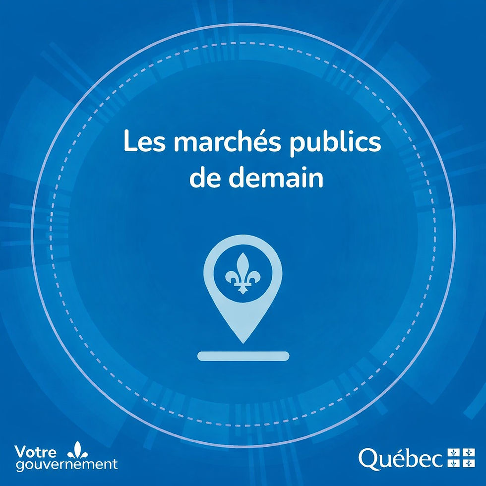Consultation publique « Les marchés publics de demain » - La voix des membres de la CAPQ