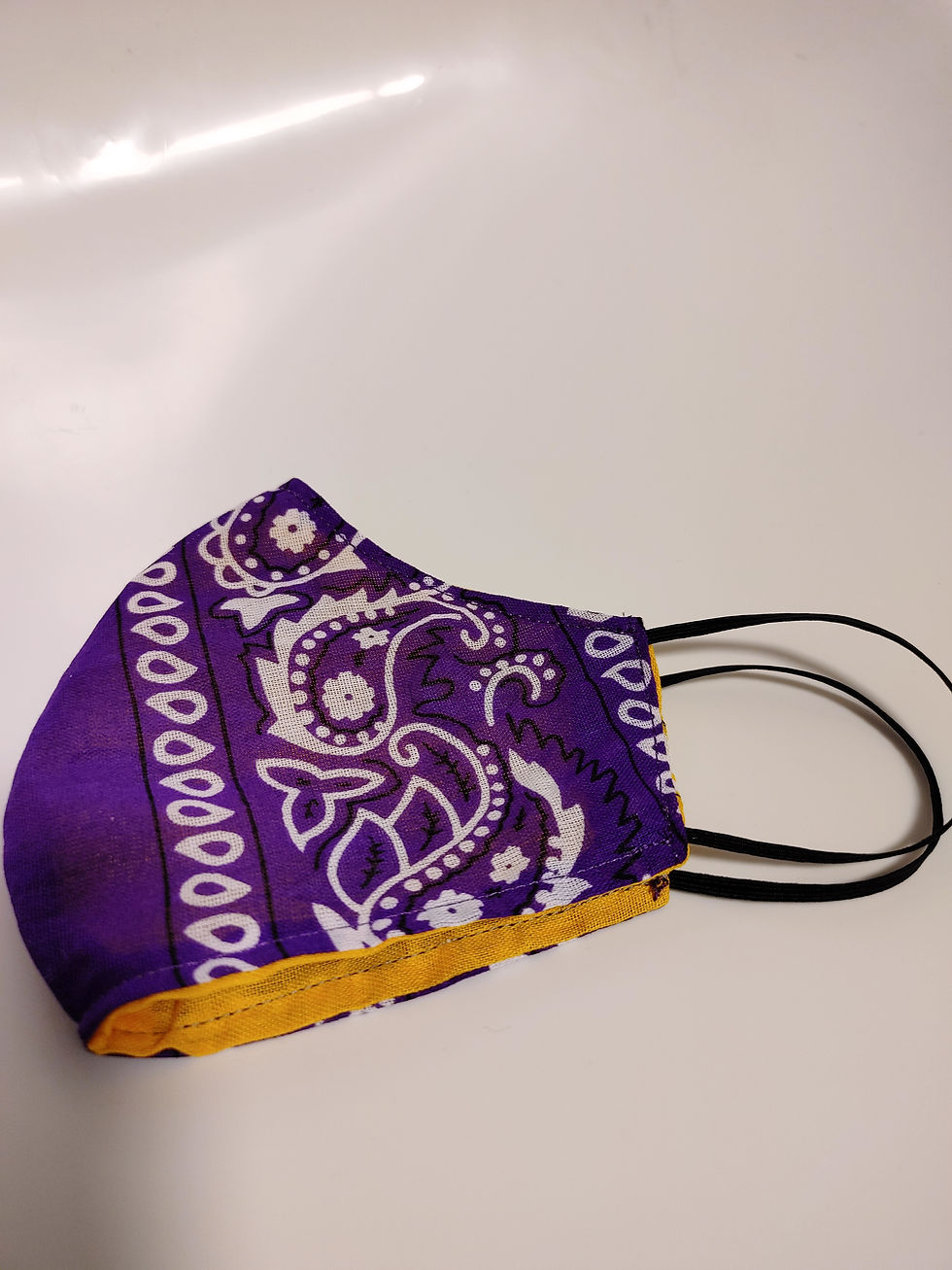 Thumbnail: Purple/Yellow Adult Female Mask