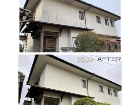 ◆様邸外壁塗装工事完了