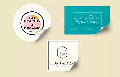 Design Your Own Sticker Labels | Small Piece of Paper