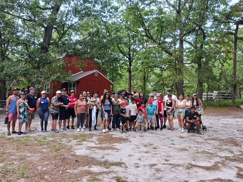 youth participating in outdoor educational program