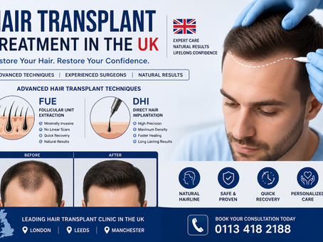 Why Is a UK Hair Transplant Clinic Known for Safe and Natural Hairline Design?