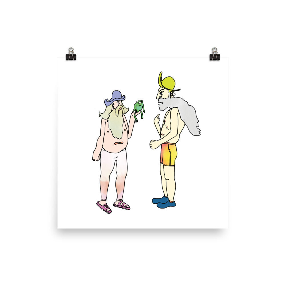 Lick the Frog! (12" x 12")