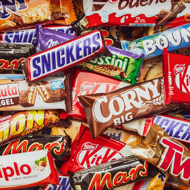 Boîte de barres chocolatées variées Selections America