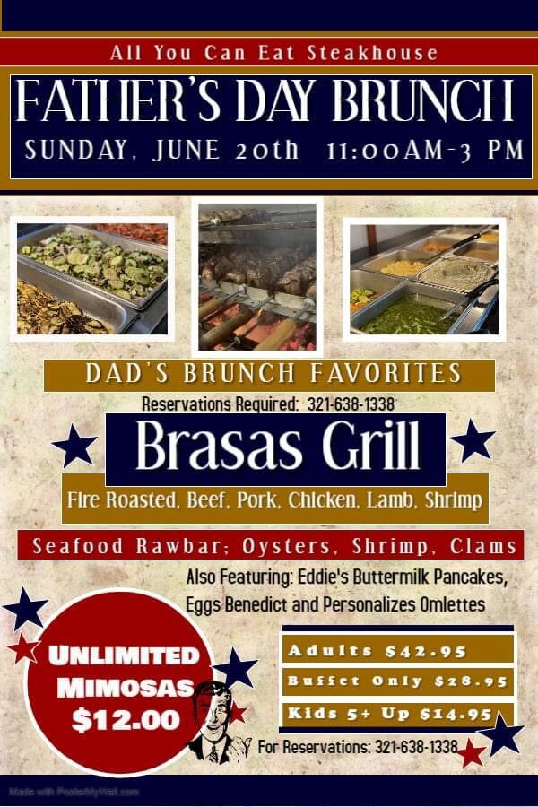 Father's Day Restaurant Specials near me in Brevard Menus, Brunches