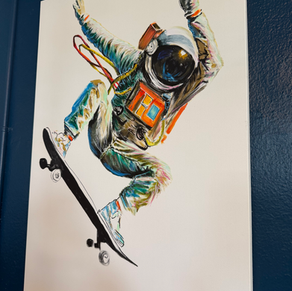 Meet The Artist Behind the Astronauts: Julie (aka J. Dav)