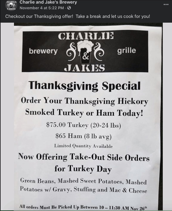 Stltoday louis barrel dine takeout leesan blind feasts deflate Restaurants Open on Thanksgiving Day 2020