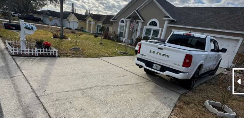 driveway before