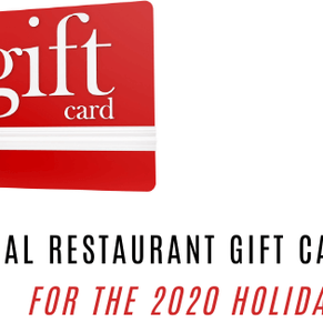 Check out these local restaurant gift card deals for this year's 2020 holiday season!