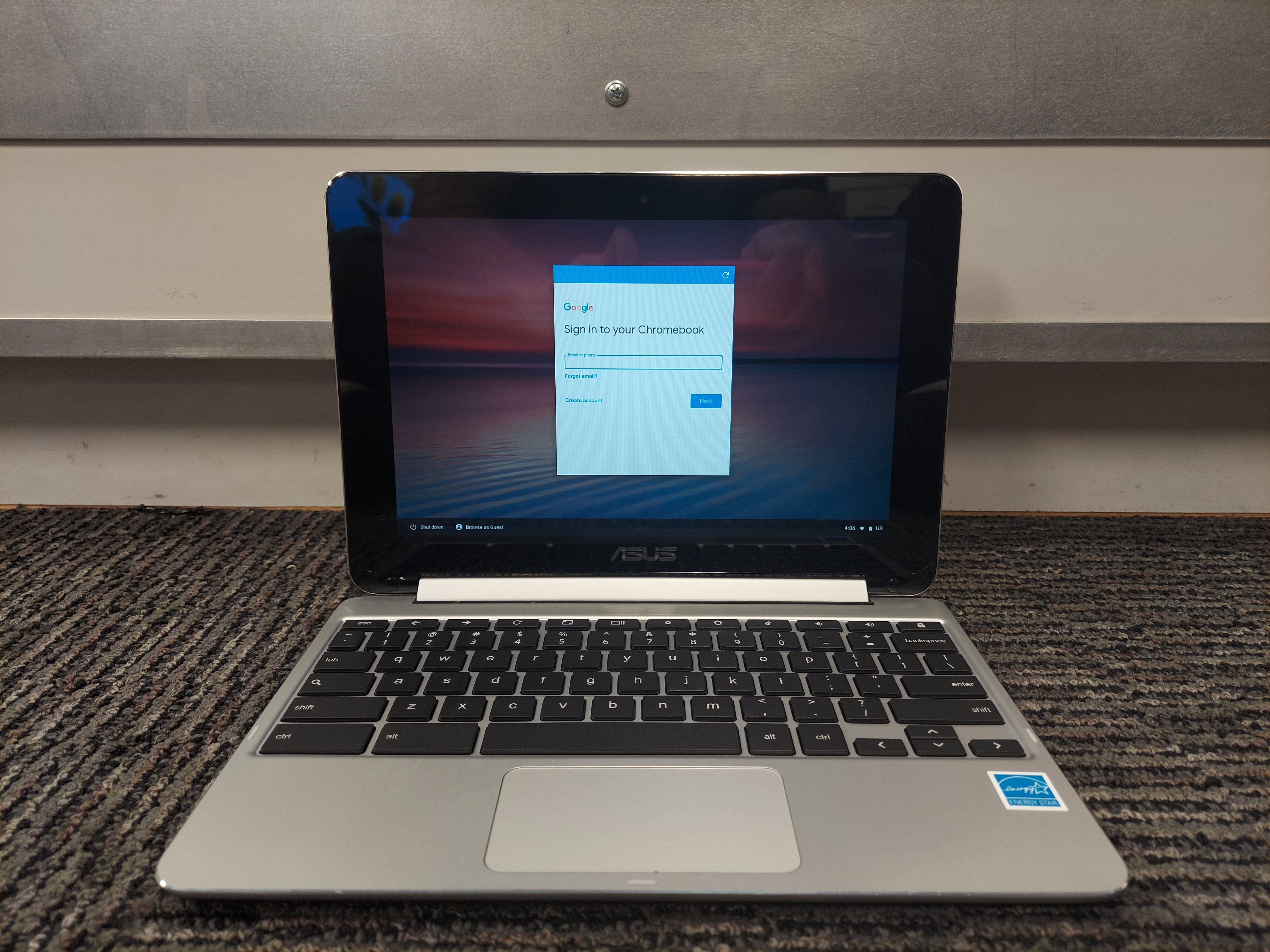 Asus Touchscreen Chromebook Laptop
