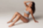 Liposuction patient resting after body contouring surgery