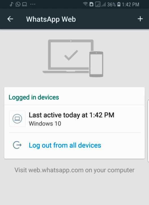 how to log out from whatsapp web, whatsapp log out, whatsapp,