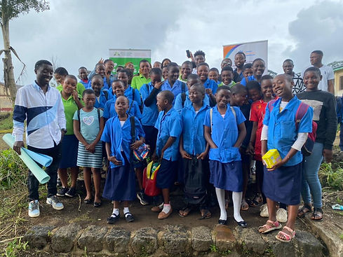 GHS Nyasoso Students pose with NYDA.jpg