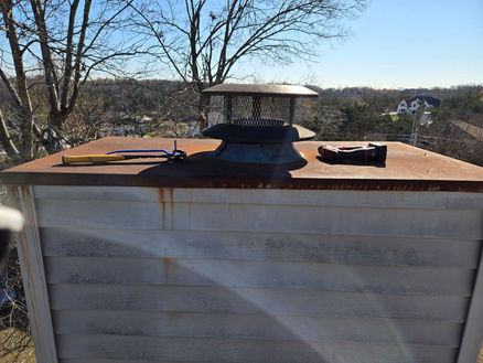 Old Rusted Chase Cover