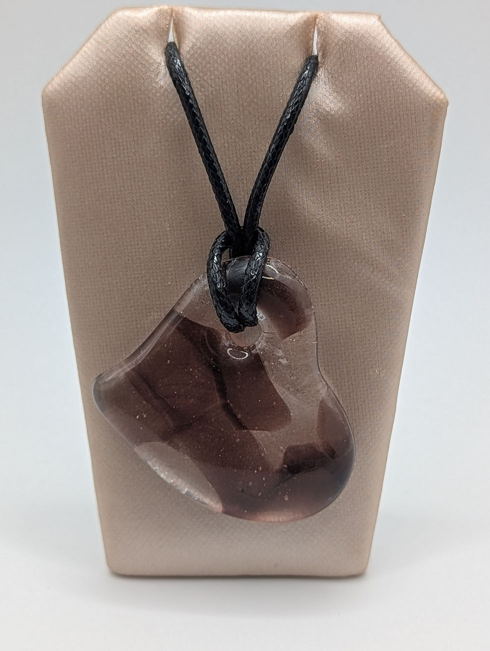 Thumbnail: Dusty Rose Hanging Drop Heart