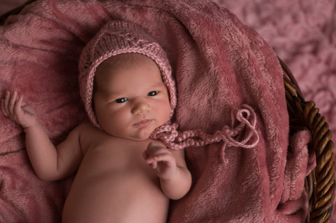 Baba fotózás újszülött kötött sapka Budapest