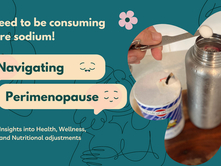 Navigating Perimenopause: Insights into Health, Wellness, and Nutritional Adjustments
