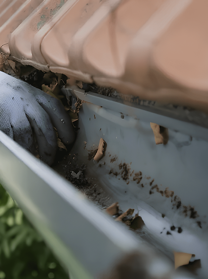 Travaux de zinguerie par un couvreur