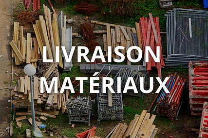 Livraison matériaux Drôme