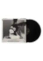 Album cover art for Ariana Grande - Dangerous Woman with black vinyl.