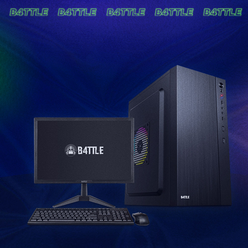 Computador personalizado B4TTLE GAF-05 e Monitor 19" B4TTLE B4-M19