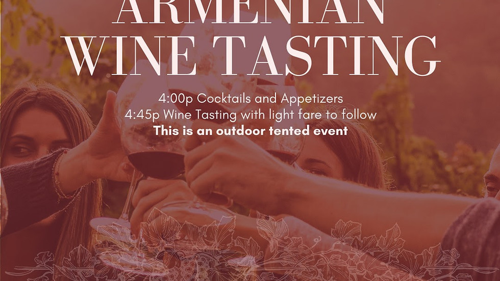 Armenian Wine Tasting