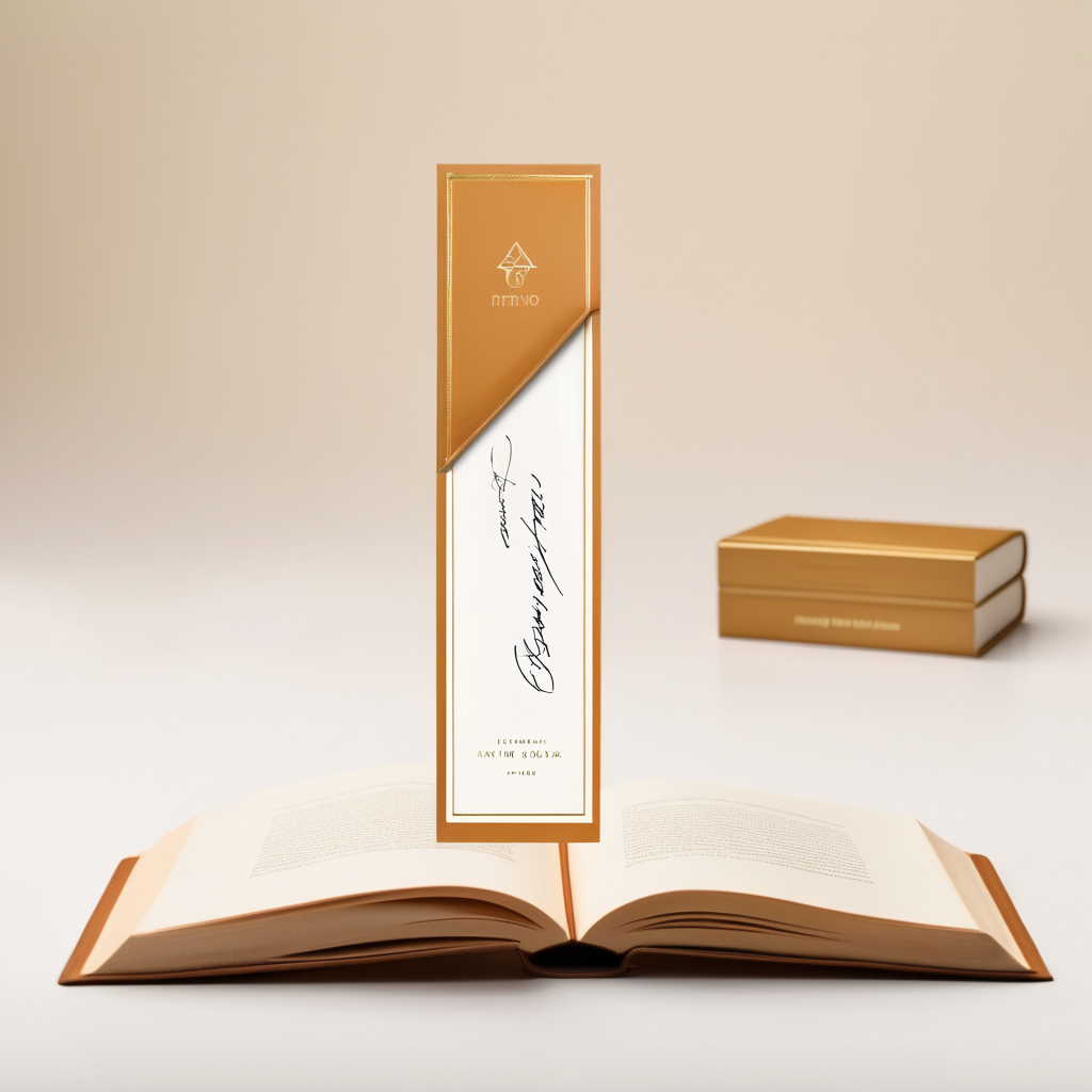 Author Signature Bookmark
