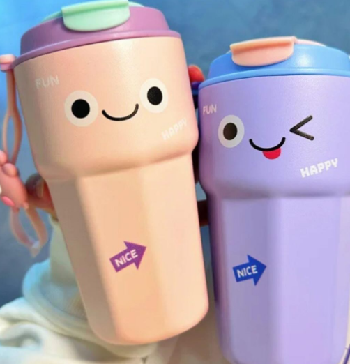 Thumbnail: Fun expression steel Coffee Mugs!