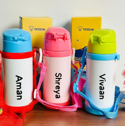 Thumbnail: Mini kid's Insulated Steel Sipper Bottles!