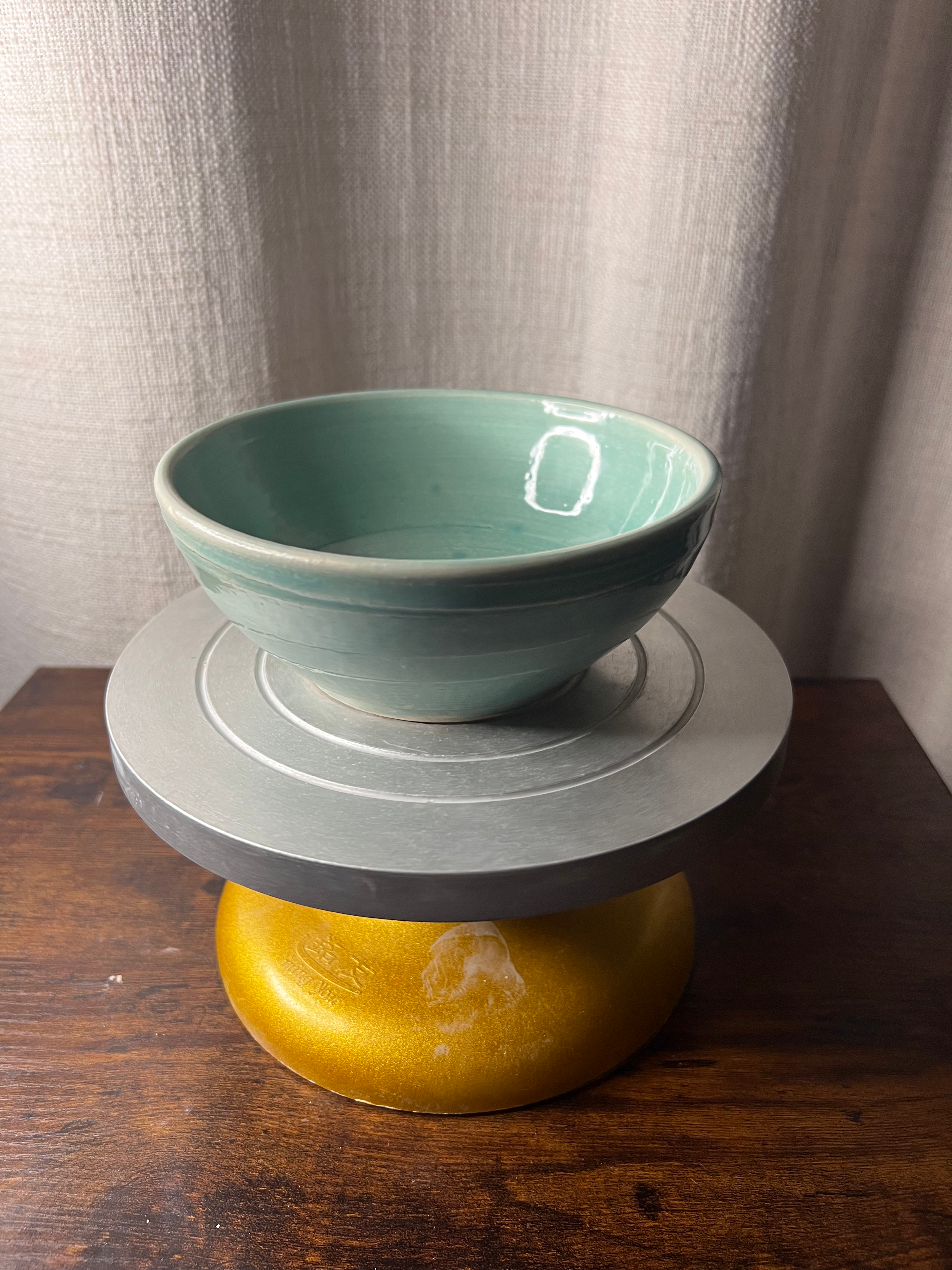 Celadon Green Stoneware Bowl