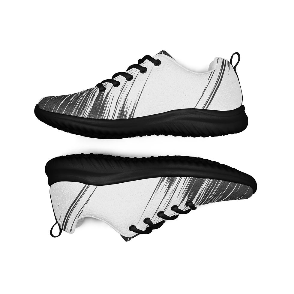 Thumbnail: I'm A Fudging Black Panther Style Men’s Athletic Sneakers