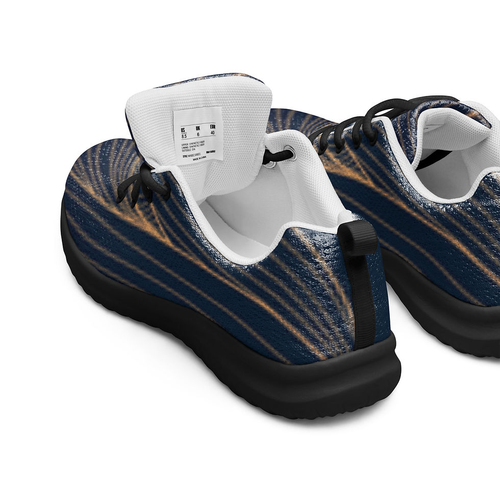 Thumbnail: Golden State Of Mind Men’s Athletic Stylish Sneakers