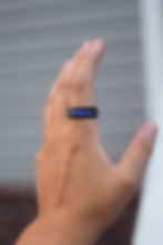 Mens Cremation Channel Ring